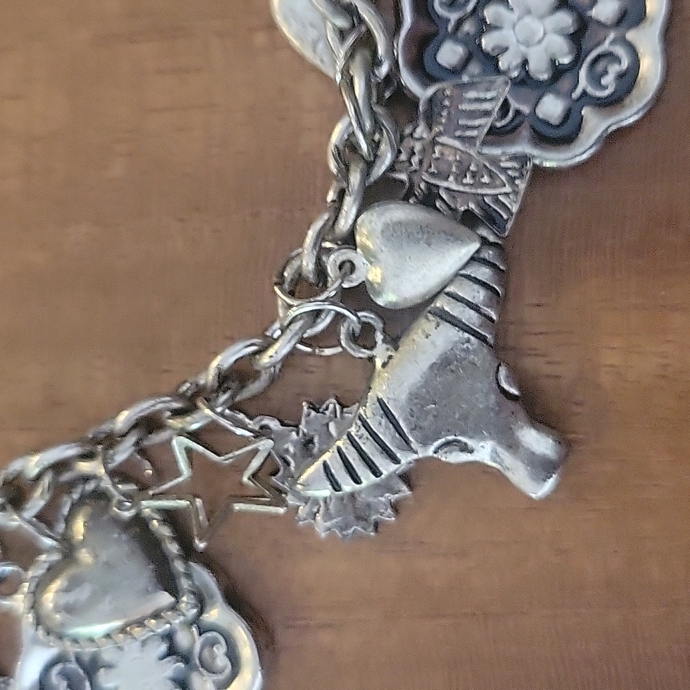 Western charm necklace - Picture 3 of 5